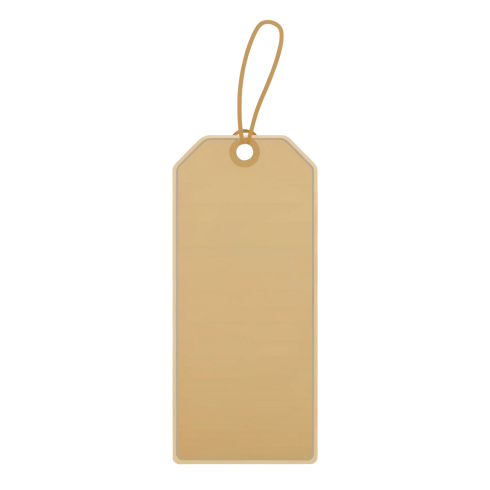 Simple Price Tag Design for Customization png