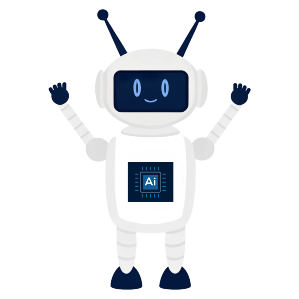 Smart AI Robot with Advanced Technology png