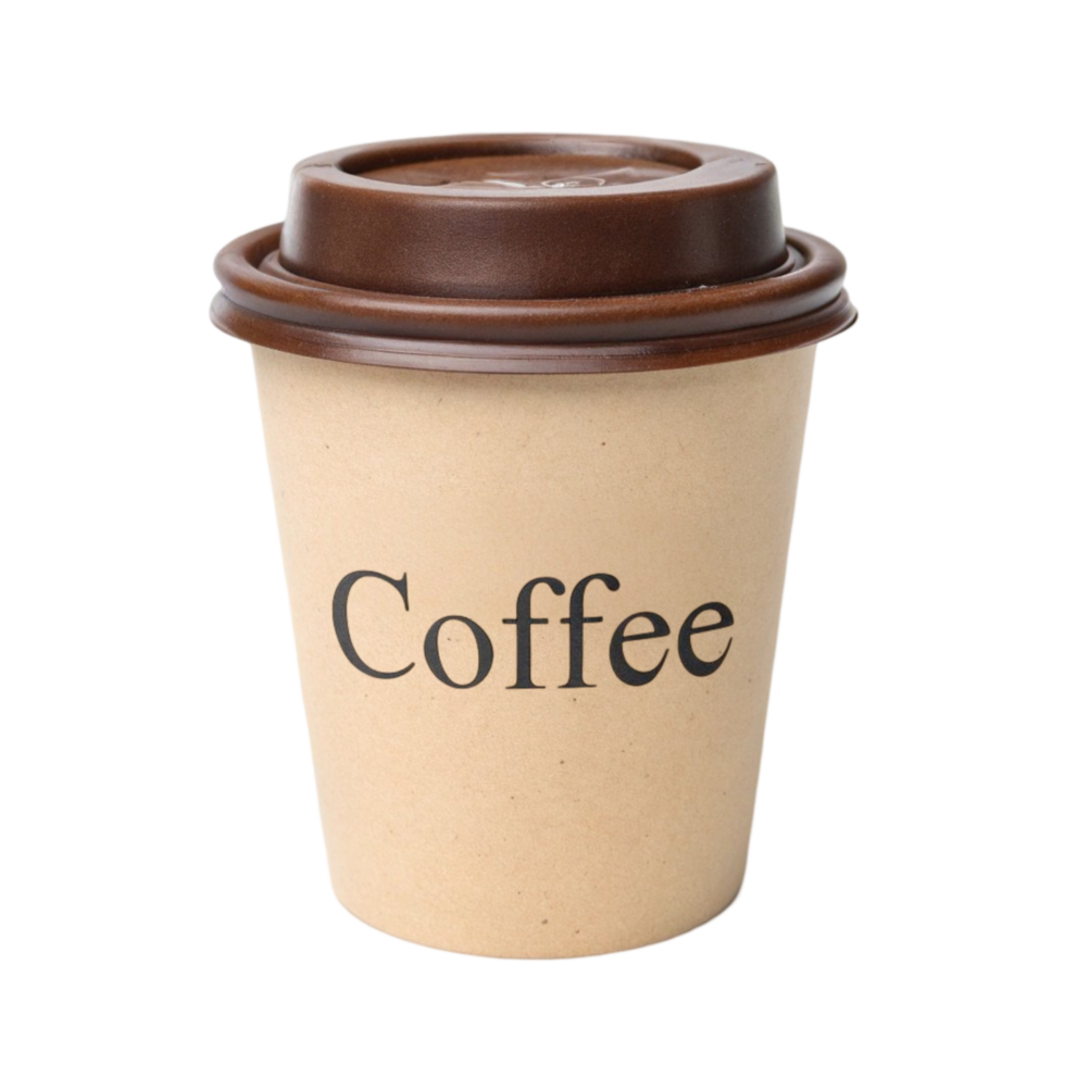 Modern Coffee Cup with Lid png
