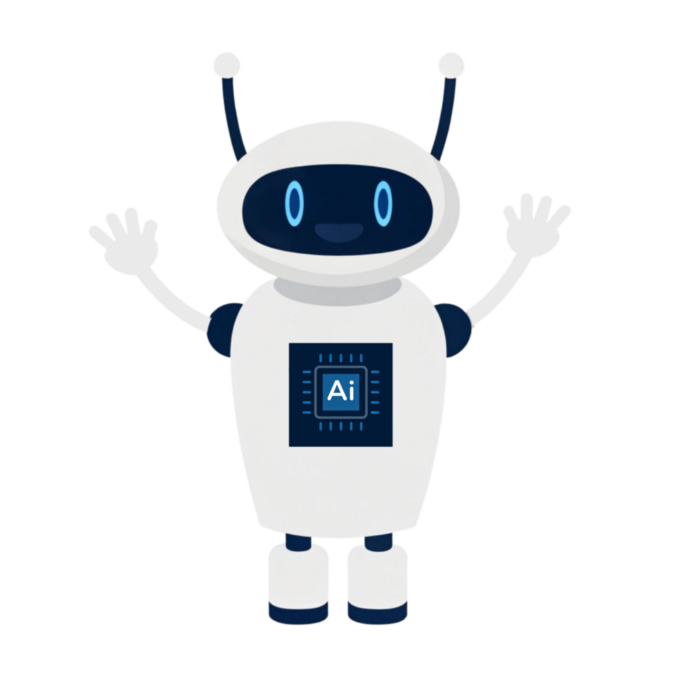 Advanced AI Robot Concept for Technology png