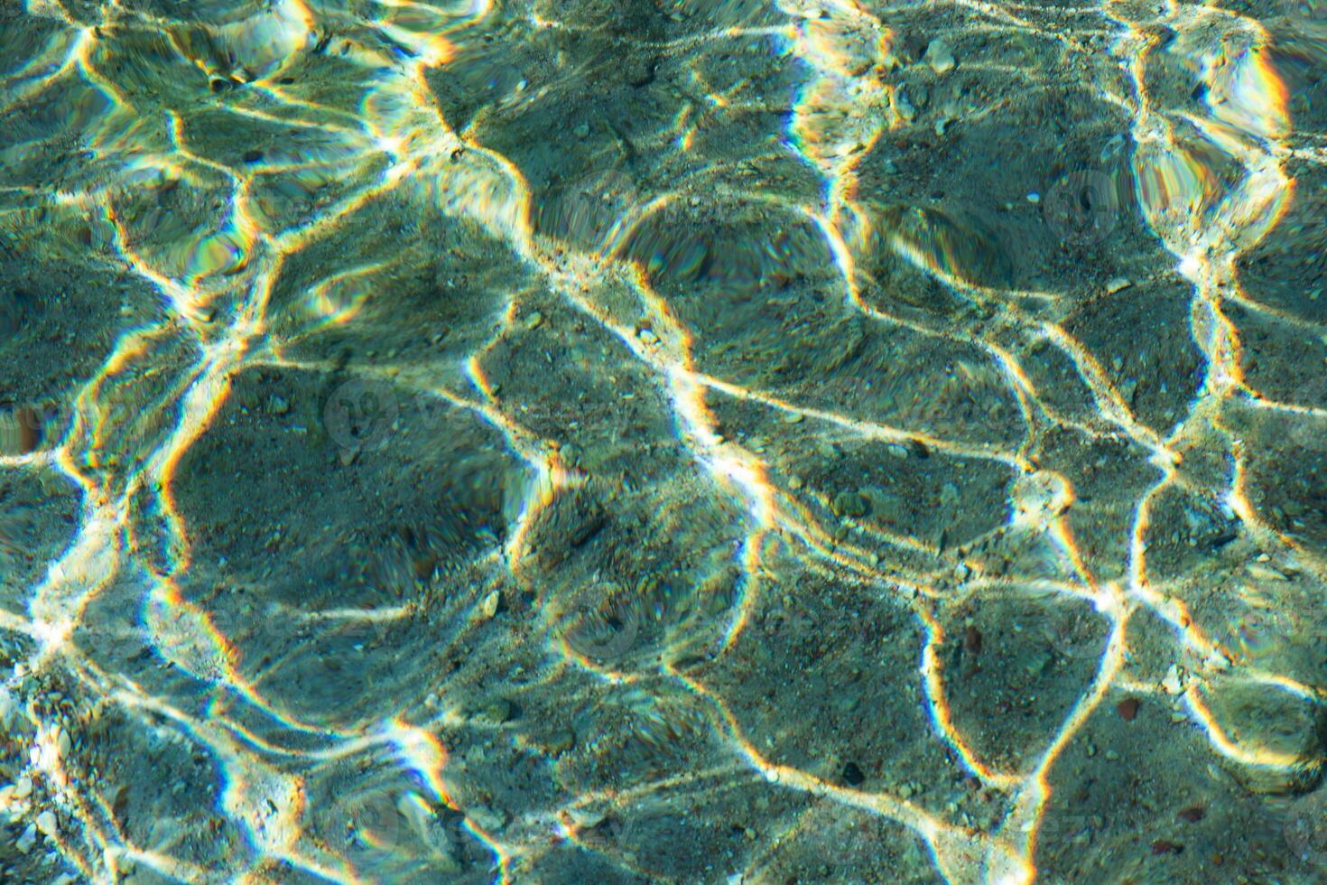 Red Sea Surface. Marine Background. Copy Space photo