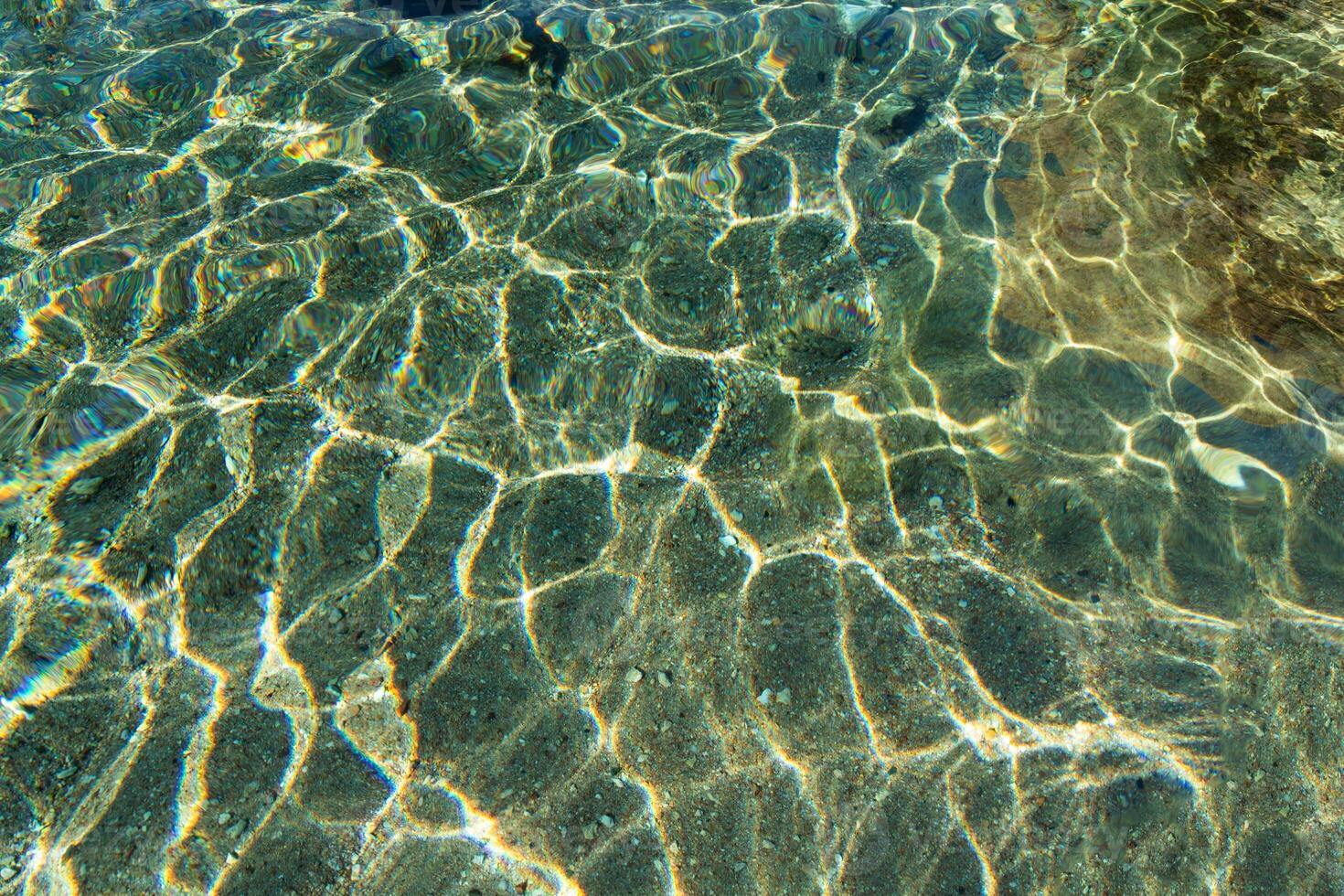 Red Sea Surface. Marine Background. Copy Space photo