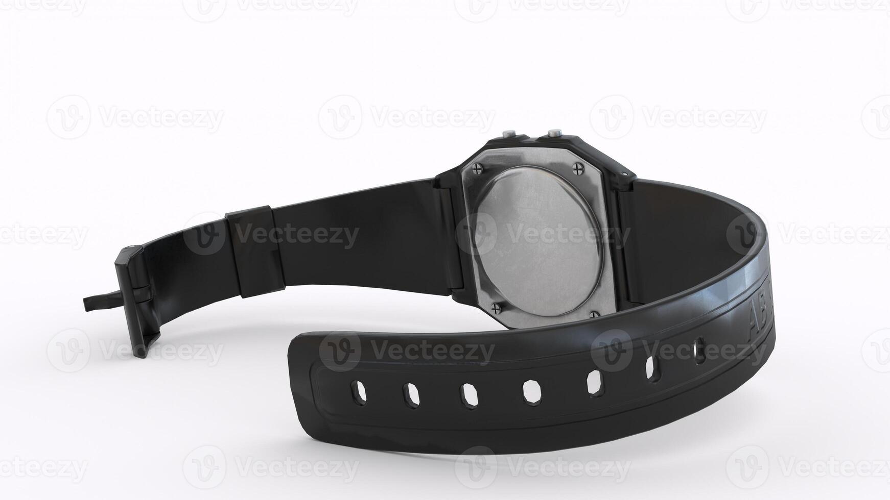 survival watch with white background photo