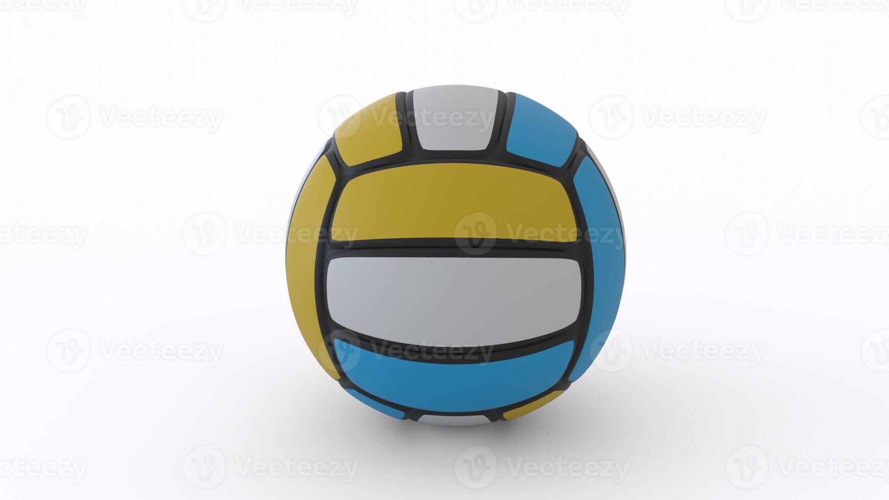 volleyball with white background photo