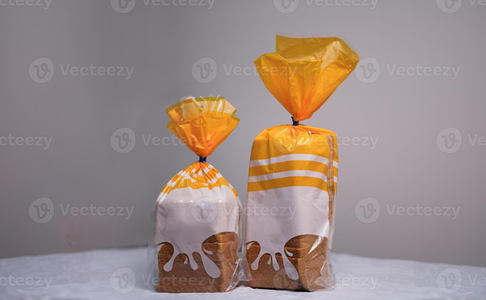 Bread Slices on plate, Bread Slices on table photo