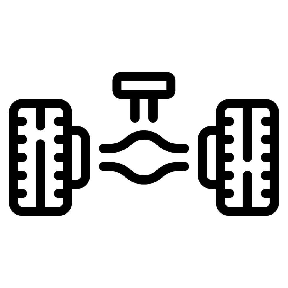 Axle icon for web, app, infographic, etc vector