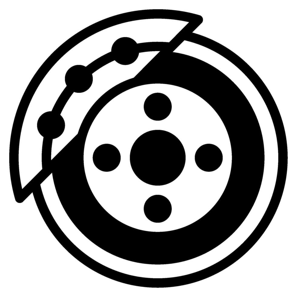 Brake Pad icon for web, app, infographic, etc vector