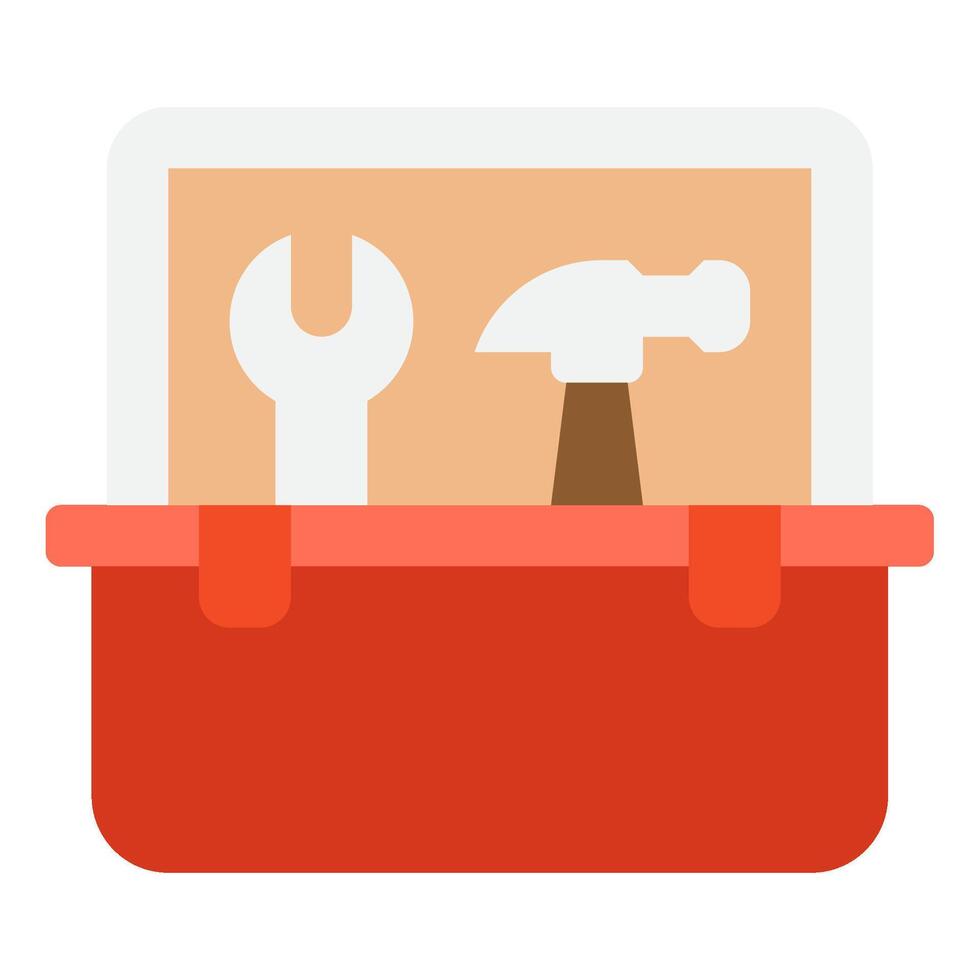 Toolbox icon for web, app, infographic, etc vector