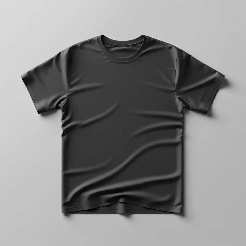 Customizable blank tee template for personal projects photo
