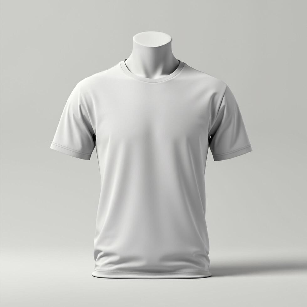 Blank tee showcase mockup for creatives photo
