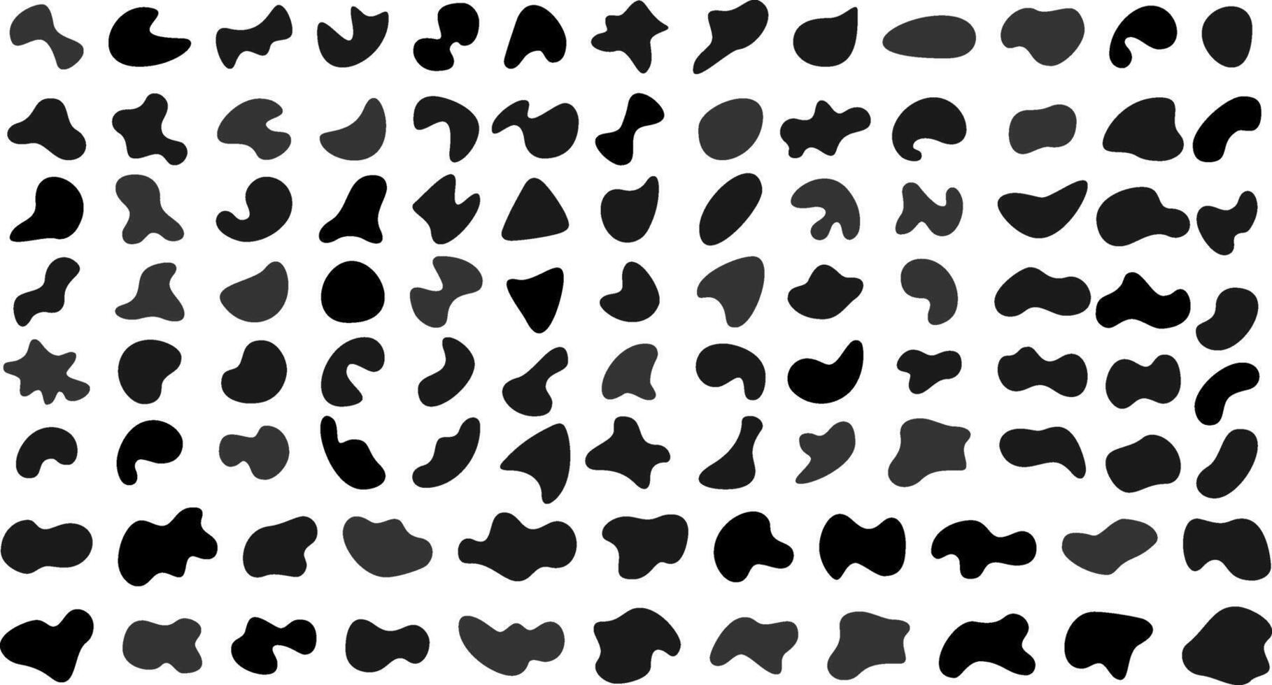 Blob shape organic. Abstract Liquid Shapes Icon Pack vector