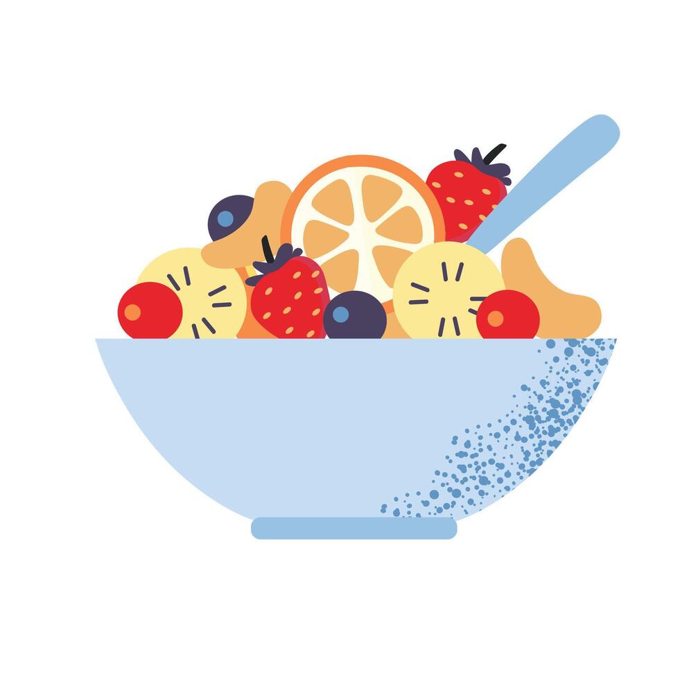 Fruit salad icon clipart avatar logotype isolated illustration vector