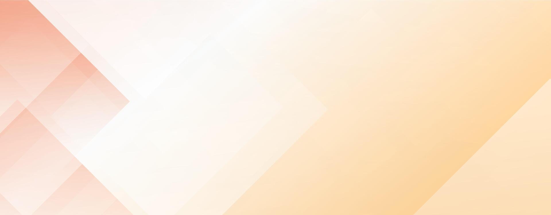 A white and orange background with a triangle pattern vector