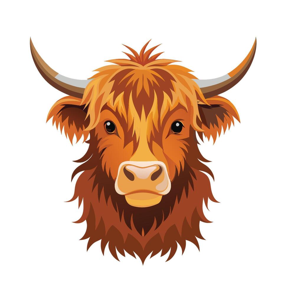 illustration for learning the alphabet For children with cartoon images. Letter Y is for yak. vector
