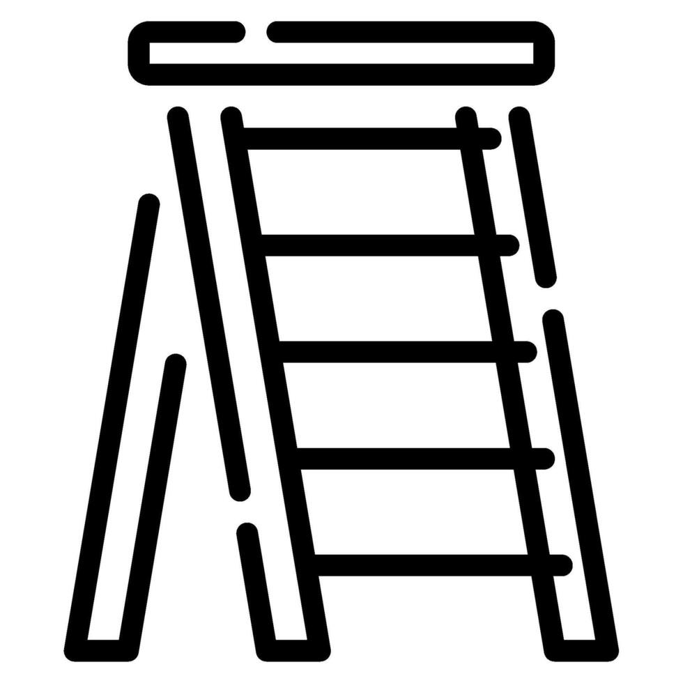 Ladder icon for web, app, infographic, etc vector