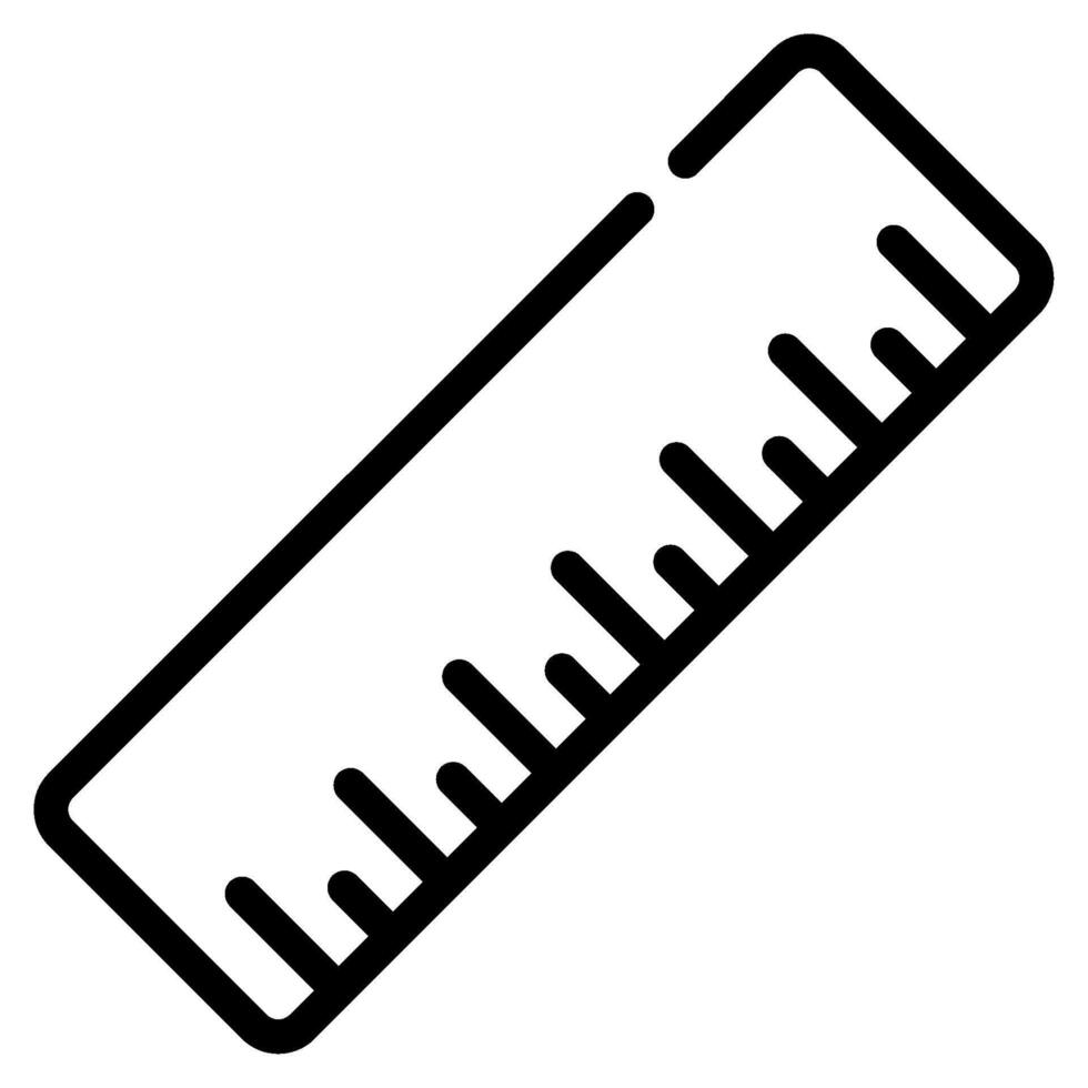 Ruler icon for web, app, infographic, etc vector