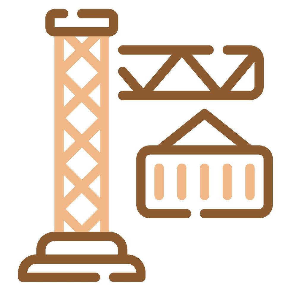 Crane icon for web, app, infographic, etc vector
