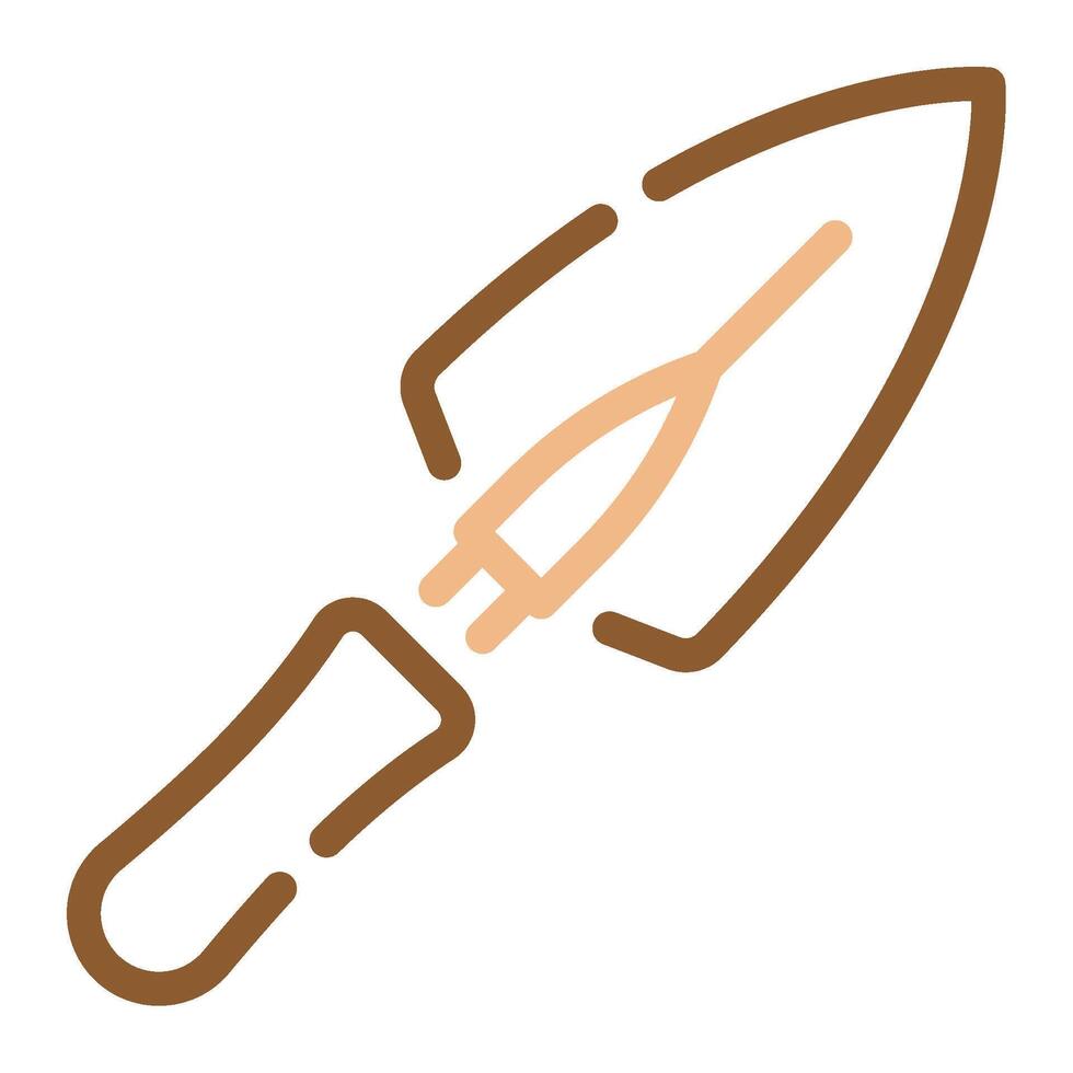 Brick trowel icon for web, app, infographic, etc vector