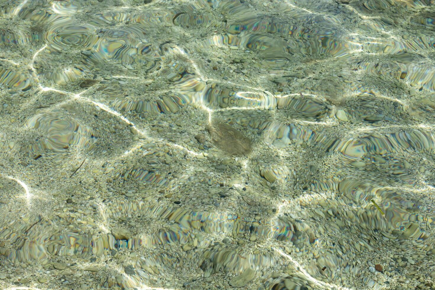 Crystal Clear Water with Sunlit Ripples photo