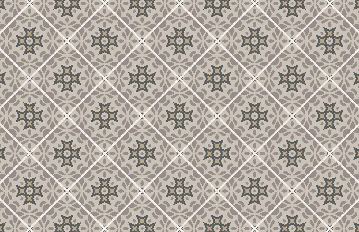 Abstract brown wallpaper, tile, fabric design pattern vector