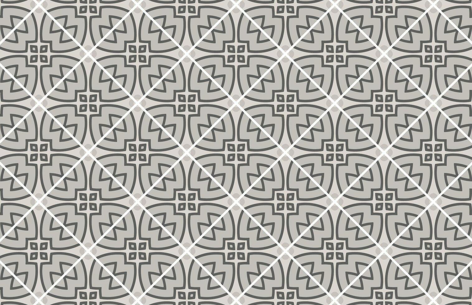 Abstract brown tile design pattern vector