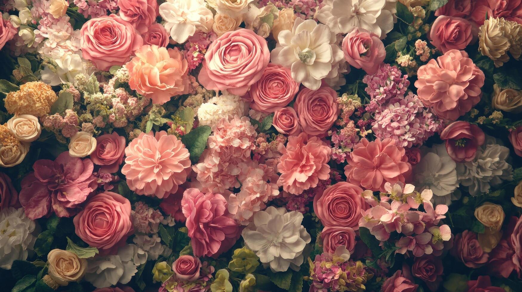 Beautiful Flower Decorations, an Elegant, Cinematic photo