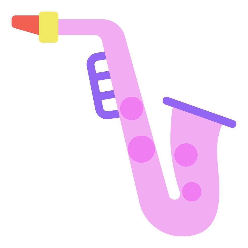 Saxophone icon for web, app, infographic, etc vector