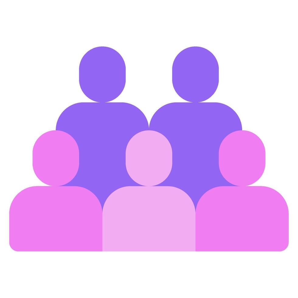 Crowd icon for web, app, infographic, etc vector