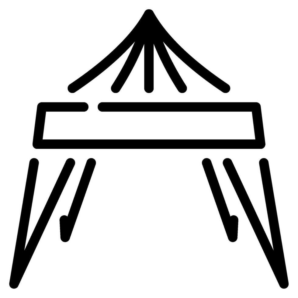 Festival Tent icon for web, app, infographic, etc vector
