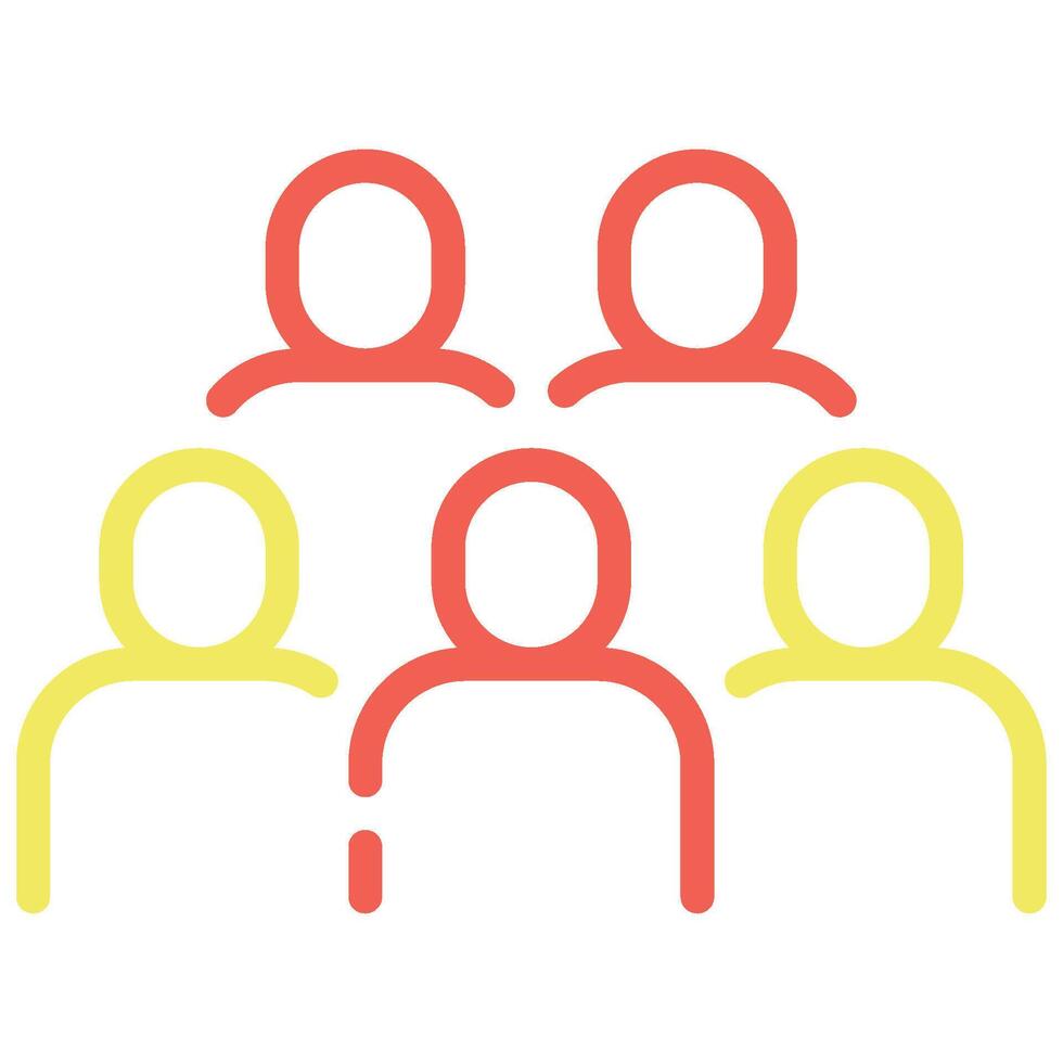 Crowd icon for web, app, infographic, etc vector