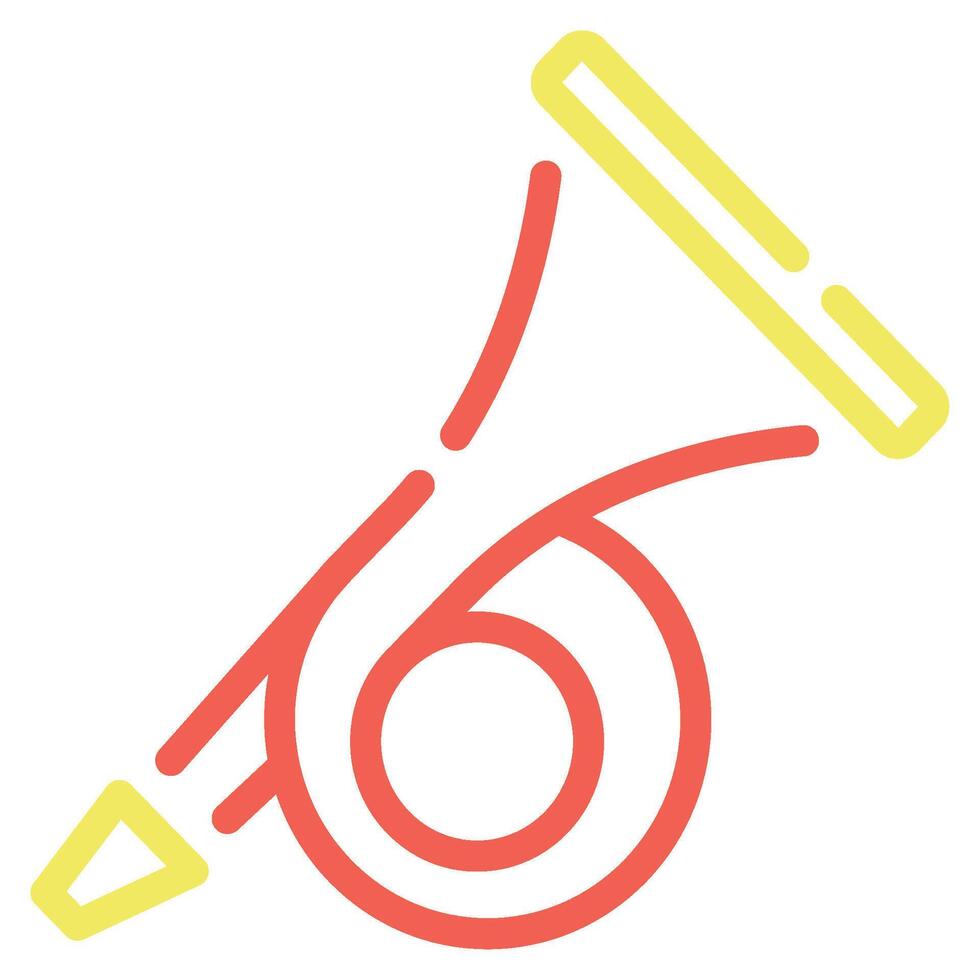 Trumpet icon for web, app, infographic, etc vector