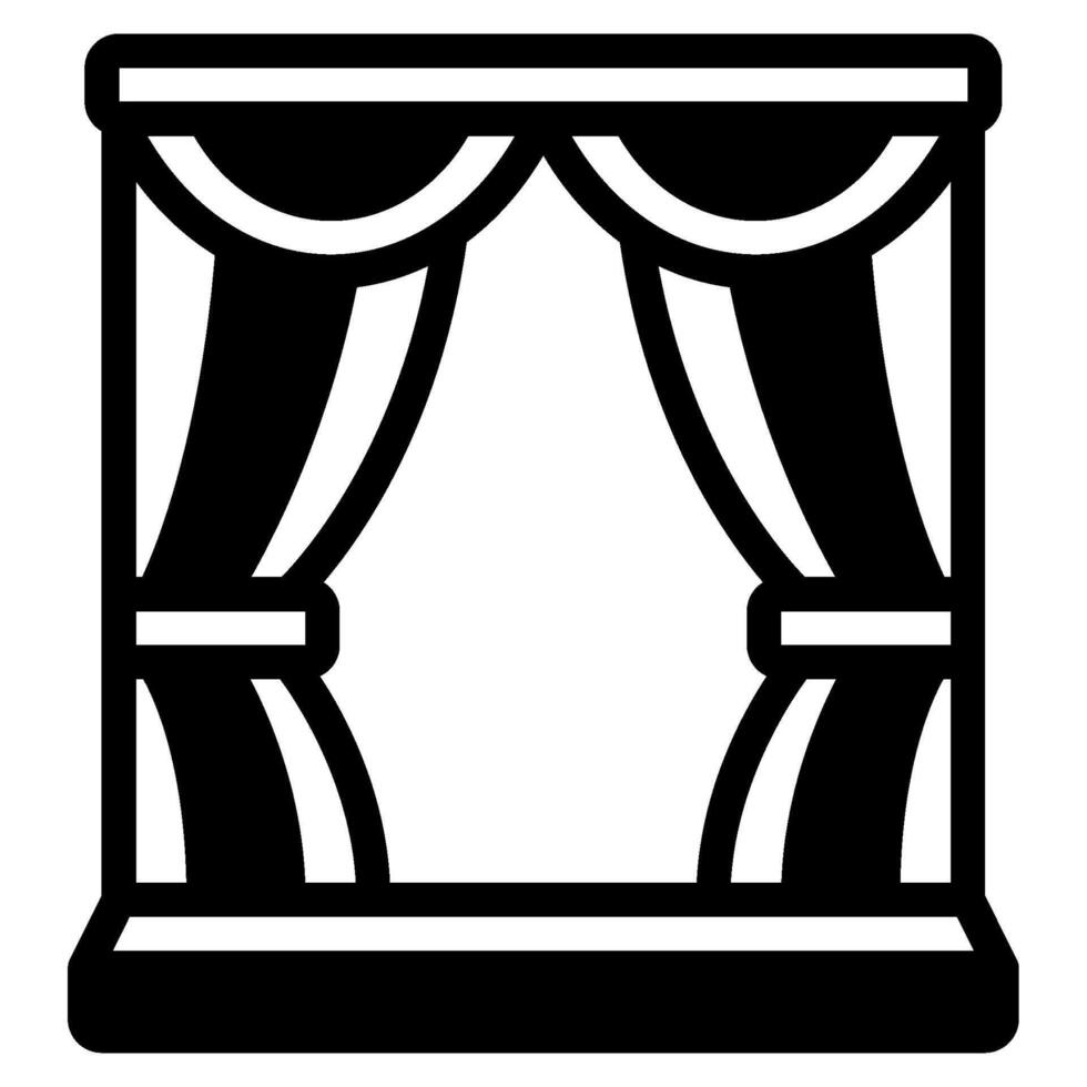 Stage icon for web, app, infographic, etc vector
