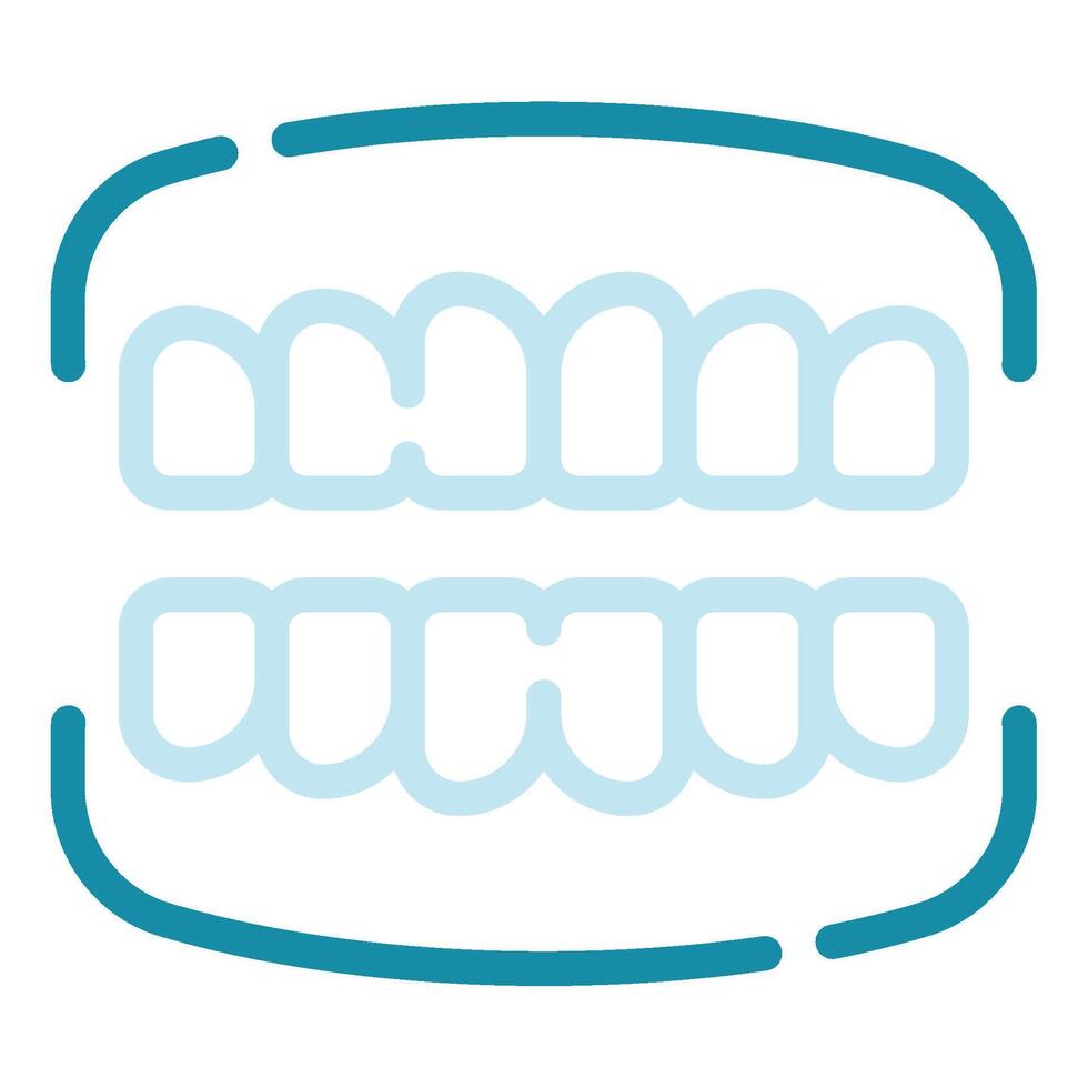Dentures icon for web, app, infographic, etc vector