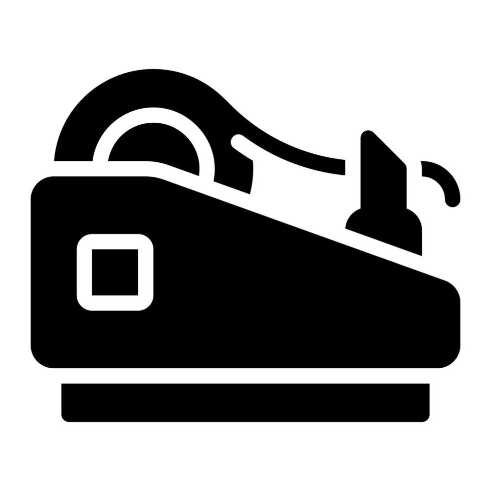 tape dispenser Glyph Icon vector