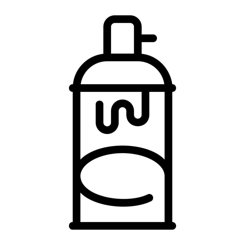 spray paint outline icon vector