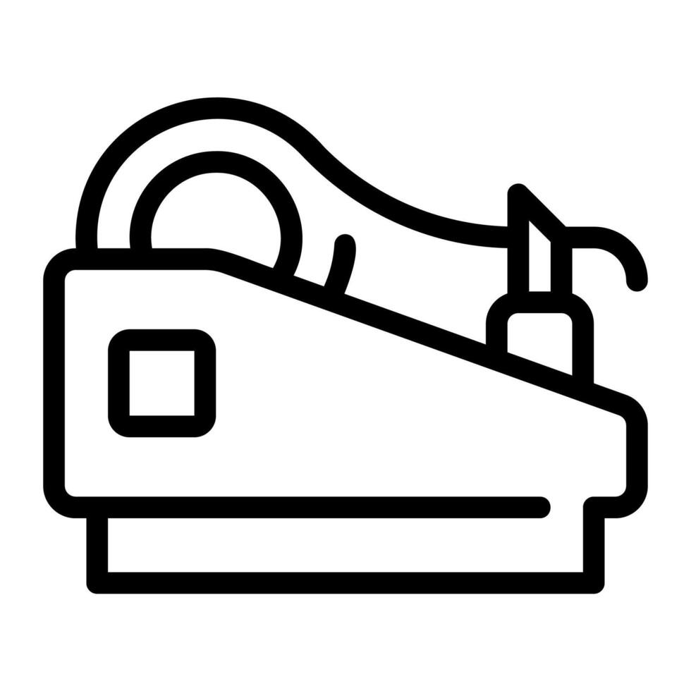 tape dispenser outline icon vector