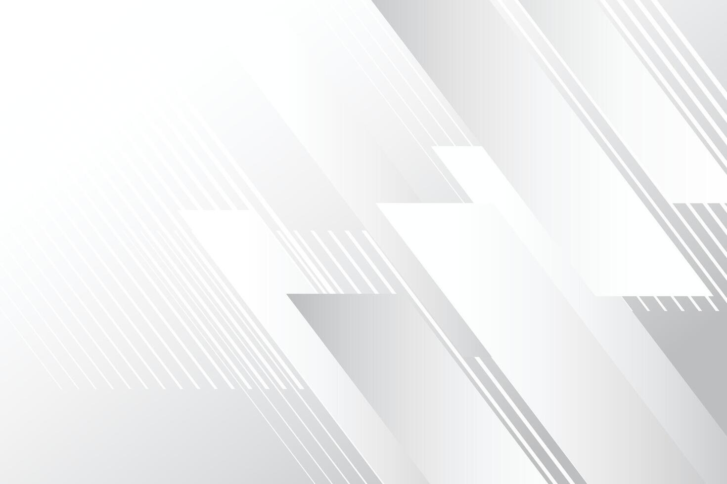 abstract gray and white background illustration. Abstract white and gray color, modern design background with geometric shape. vector