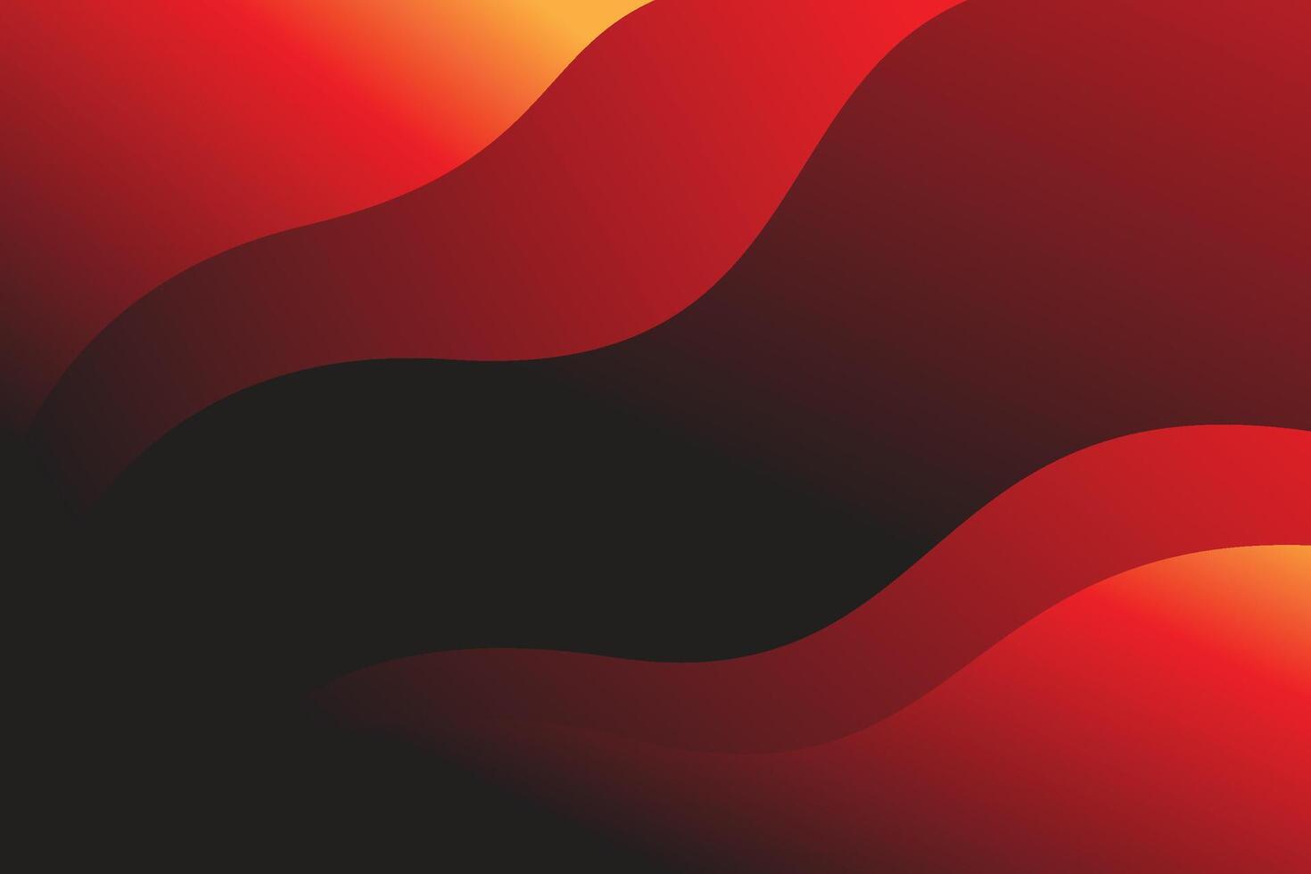 Abstract dark red wave modern soft and clean background template vector