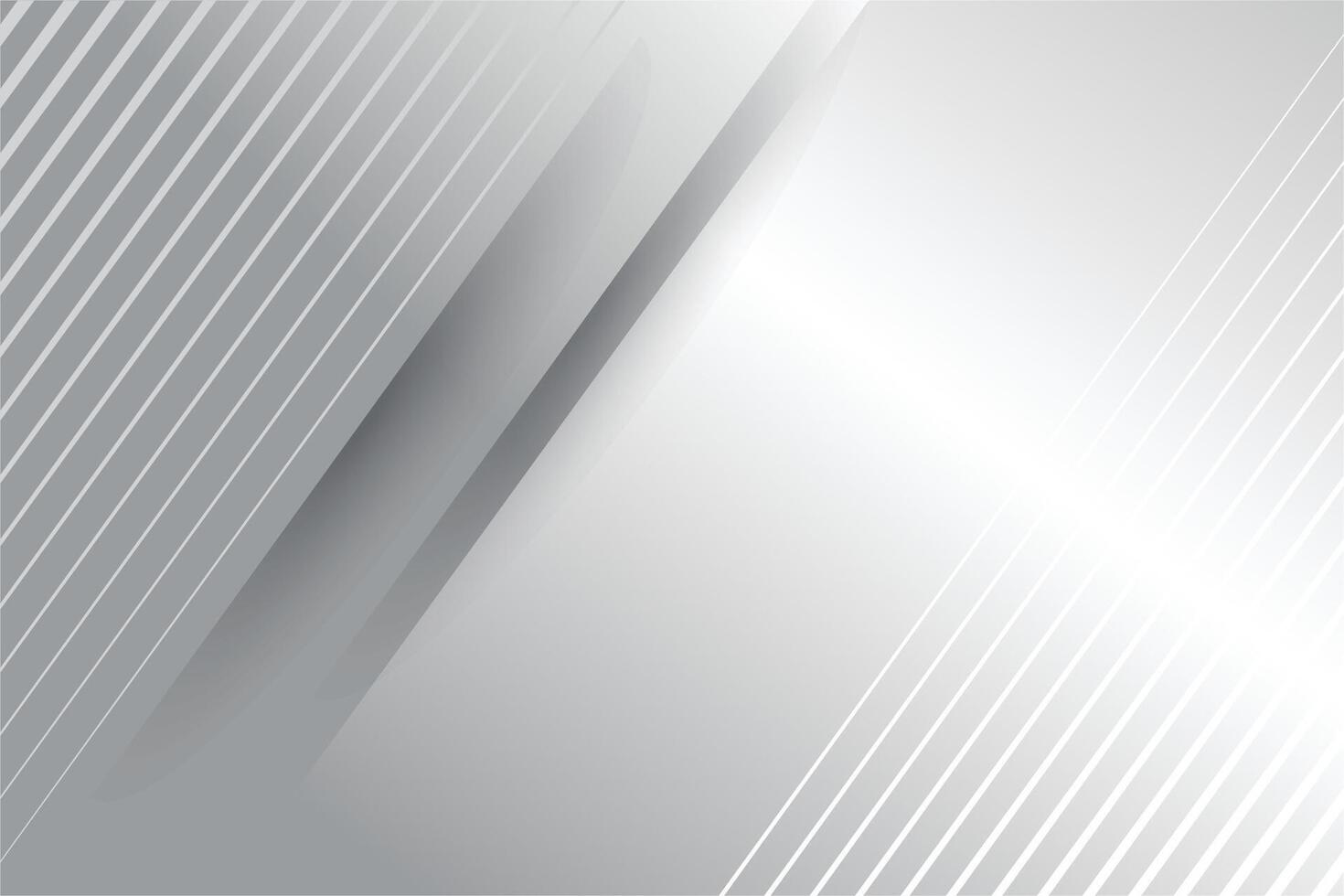 Abstract white and gray lines color, modern design background with geometric shape. vector