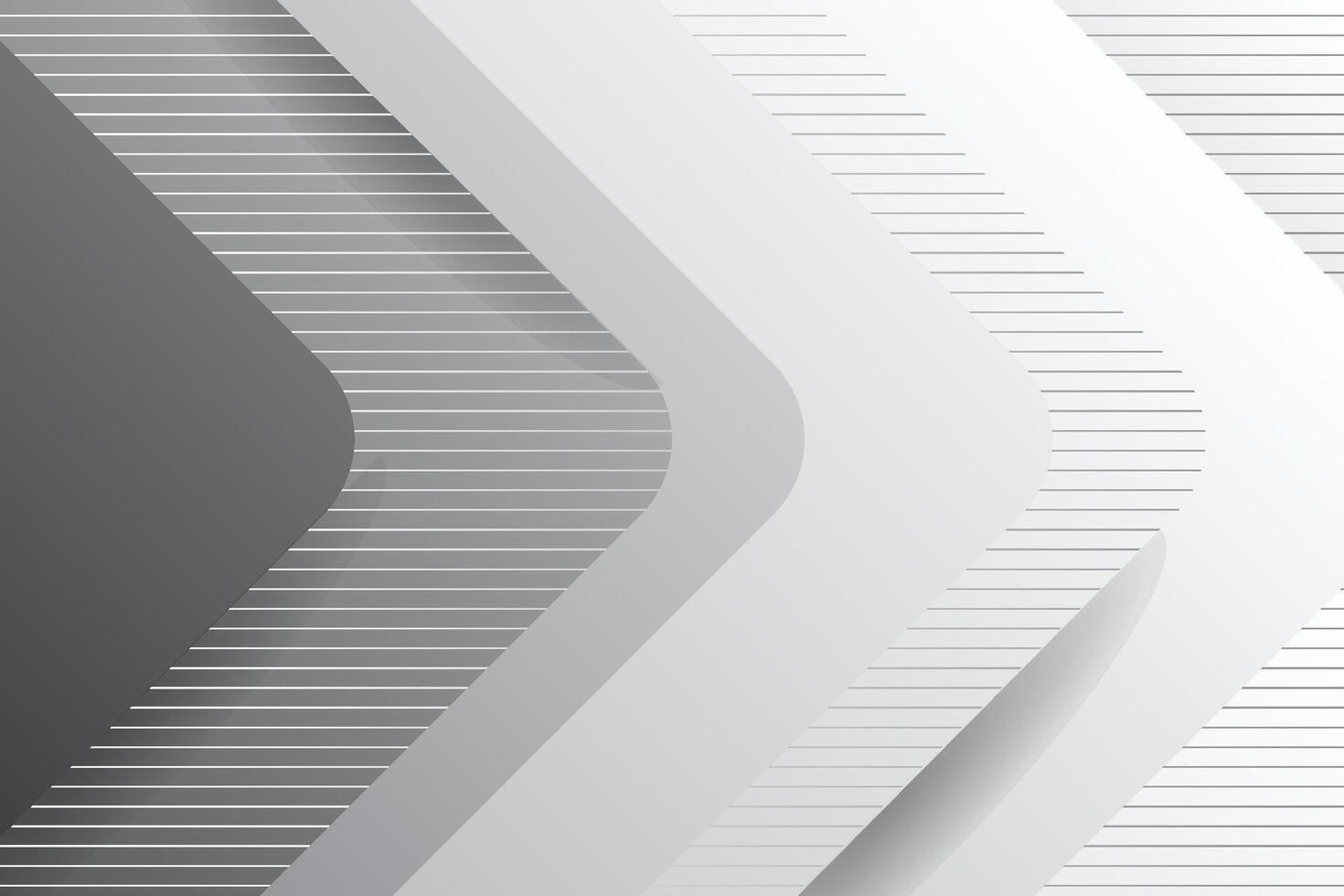 Abstract white and gray arrow modern soft and clean background template vector