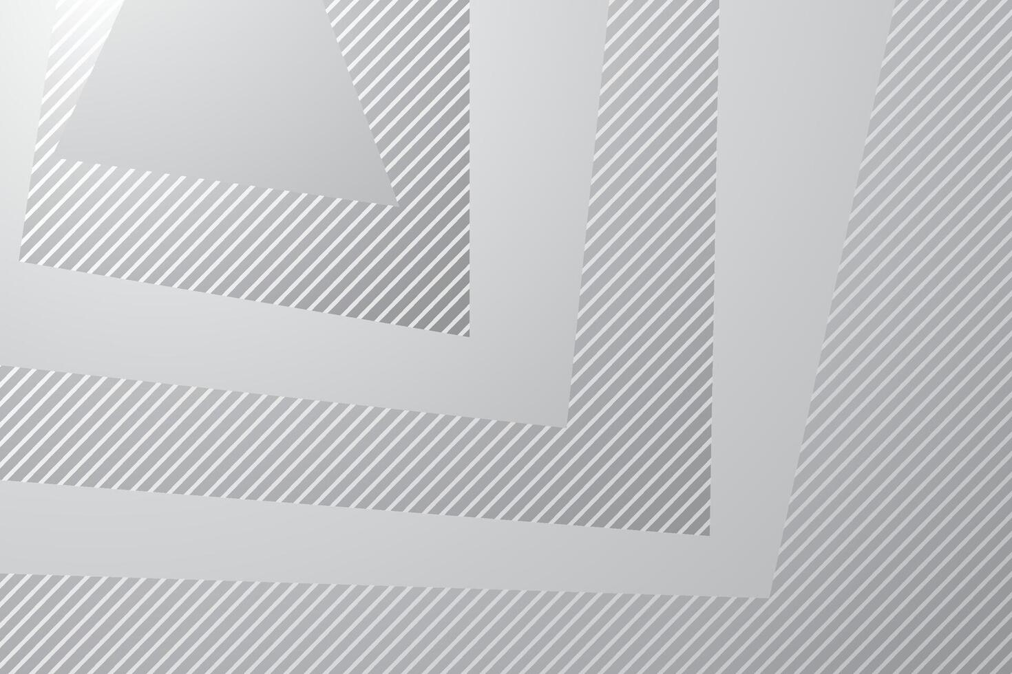 Abstract simple white and gray modern soft and clean background template vector