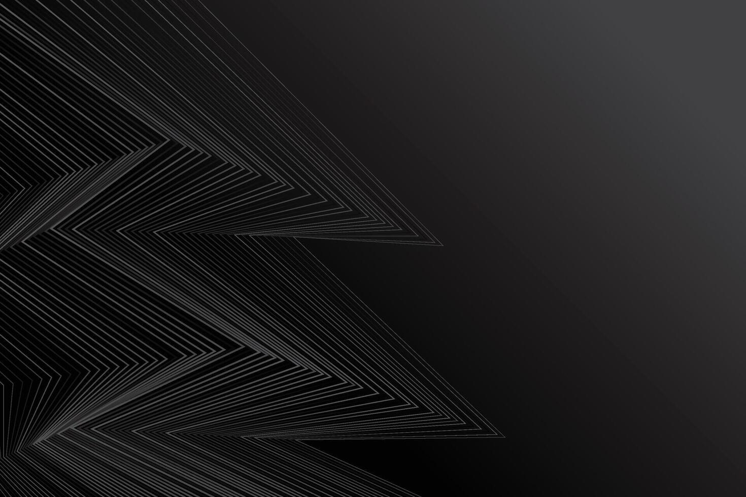 Black abstract background design template vector