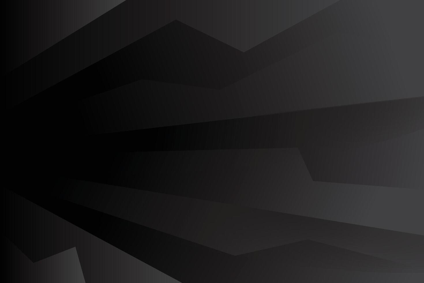 Black dark abstract background design with dark graphic template vector