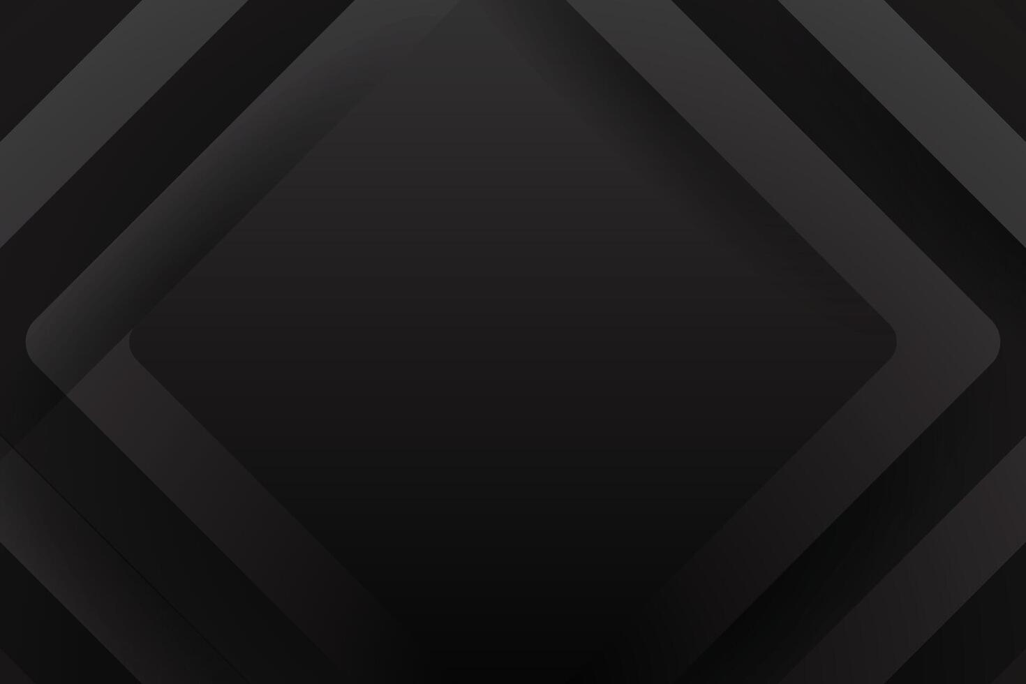Black abstract background design with dark graphic template vector