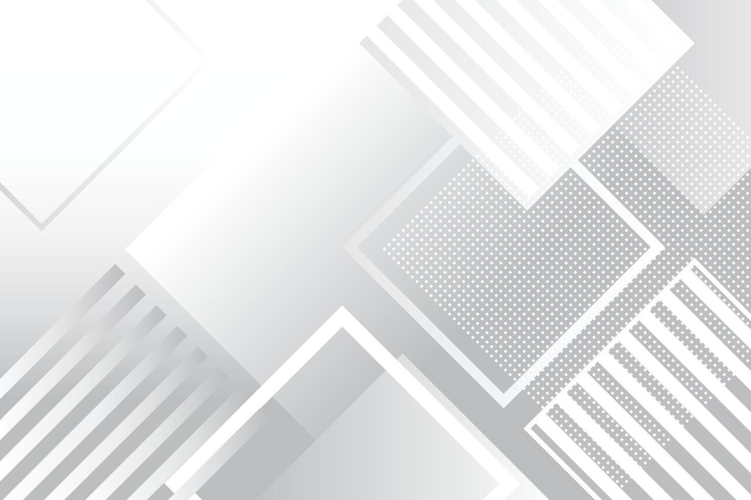 white abstract background illustration. Abstract white and gray color, modern design background with geometric shape. vector