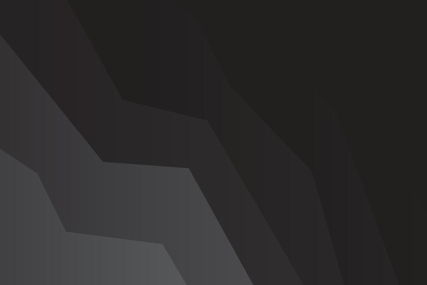 abstract gradient black background design with dark graphic template vector