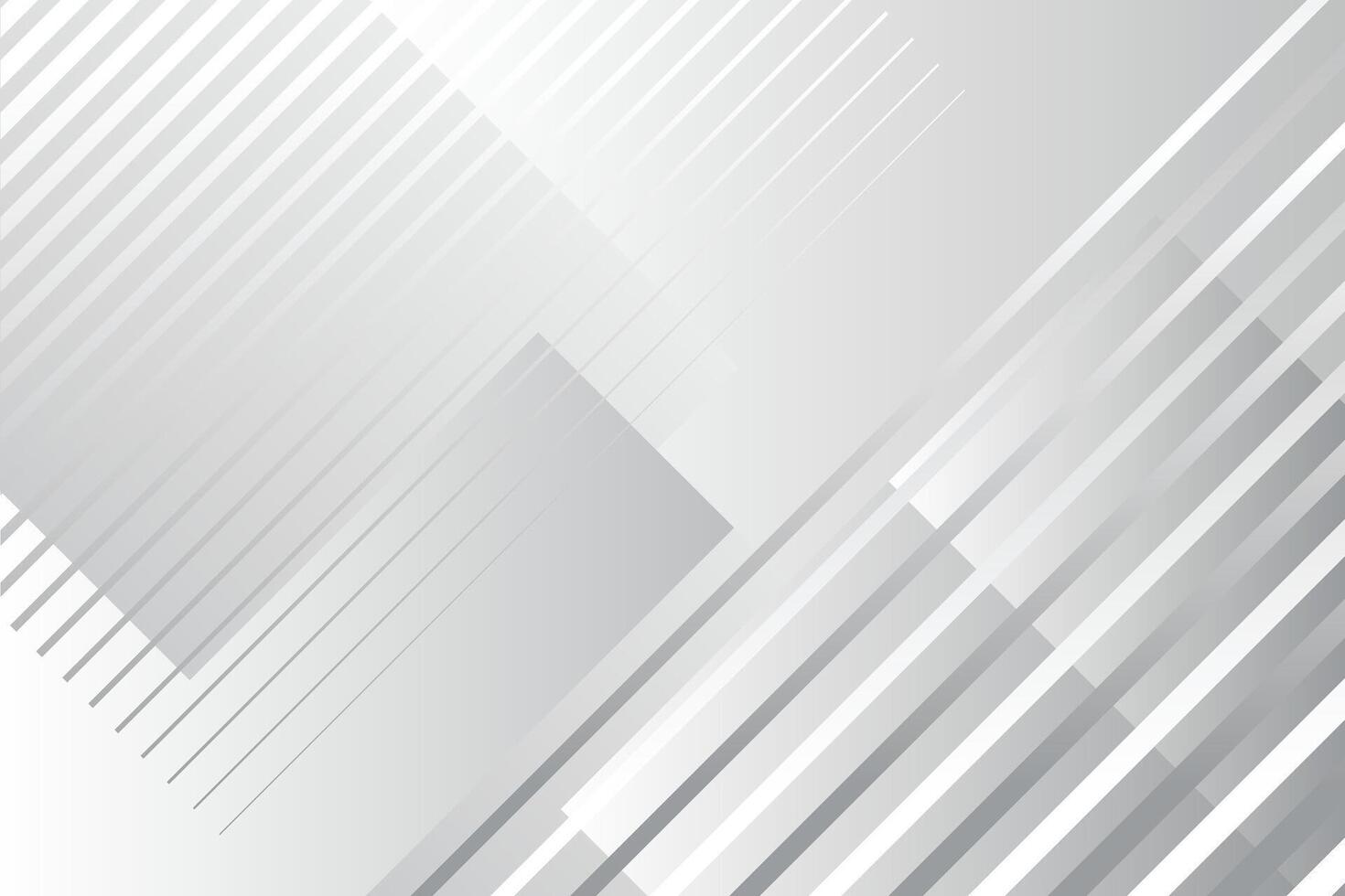 Abstract white and gray color, modern design background with geometric shape. vector