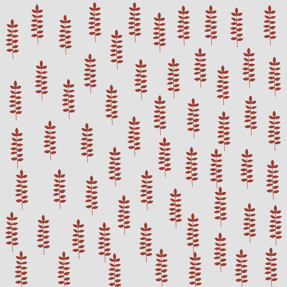 Vertical Leaf Pattern vector
