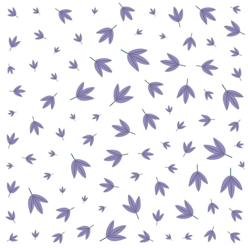 Minimalist Botanical Pattern vector