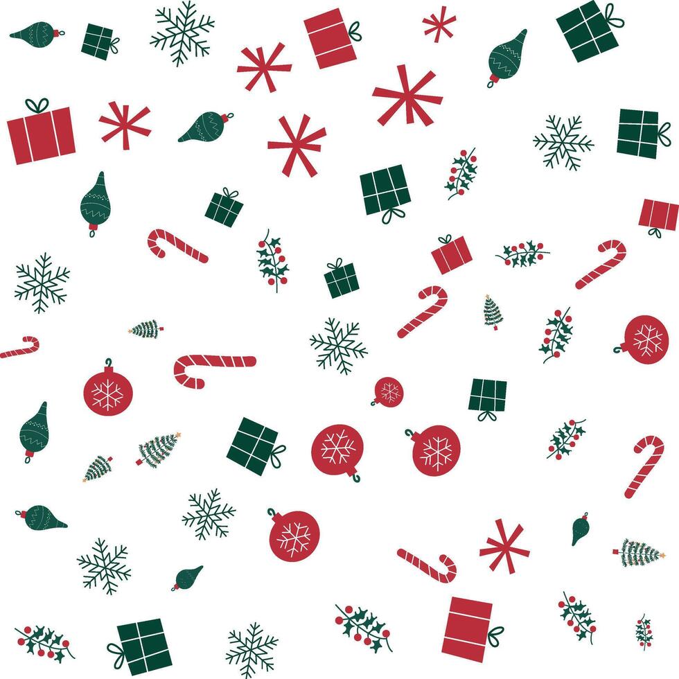 Christmas Decoration Pattern vector